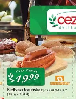 Cezar Delikatesy Kielbasa toruńska DOBROWOLSCY oferta