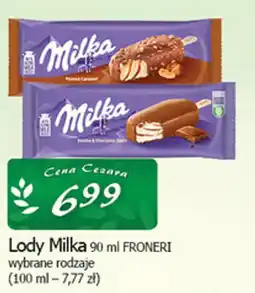 Cezar Delikatesy Lody Milka oferta