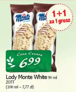 Cezar Delikatesy Lody Monte White oferta
