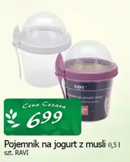 Cezar Delikatesy Pojemnik na jogurt z musli RAVI oferta