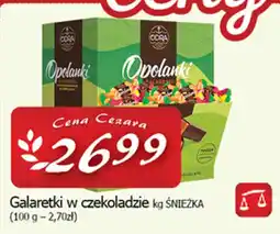 Cezar Delikatesy Galaretki w czekoladzie SNIEŻKA oferta