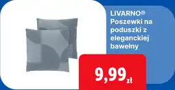 Lidl LIVARNO Poszewki na poduszki z eleganckiej bawełny oferta