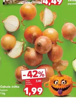 Kaufland Cebula żółta luzem oferta