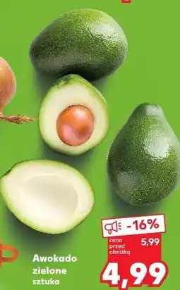 Kaufland Awokado zielone sztuka oferta