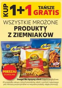 Kaufland Mrożone produkty z ziemniaków Aviko, McCain oferta