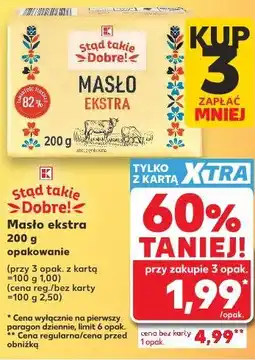 Kaufland Stąd takie Dobre! Masło ekstra oferta