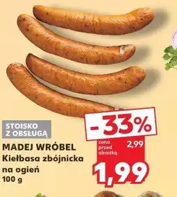 Kaufland Madej Wróbel Kiełbasa zbójnicka na ogień oferta