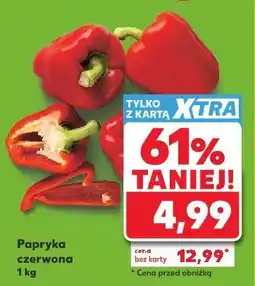 Kaufland Papryka czerwona oferta