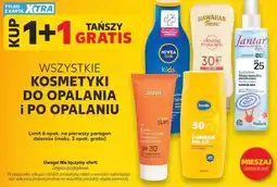 Kaufland Kosmetyki do opalania i po opalaniu Nivea, Ziaja, Hawaiian Tropic, Jantar, Bevala oferta