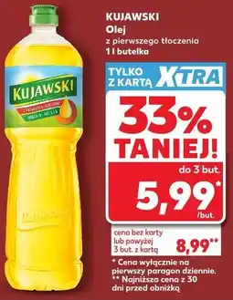Kaufland Kujawski Olej z pierwszego tłoczenia oferta