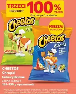 Kaufland Cheetos Chrupki kukurydziane różne rodzaje oferta