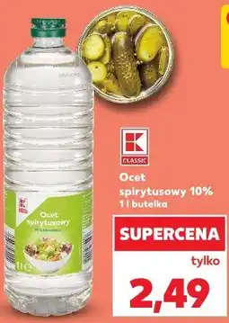 Kaufland K-Classic Ocet spirytusowy 10% oferta