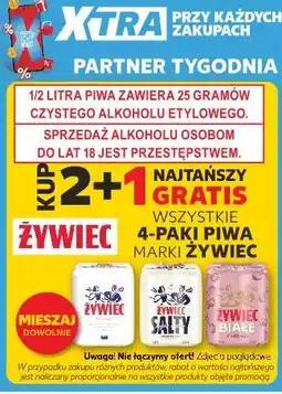 Kaufland Wszystkie 4-paki piwa marki Żywiec oferta