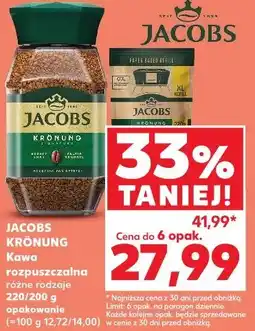 Kaufland Jacobs Krönung Kawa rozpuszczalna oferta