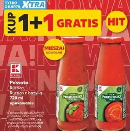 Kaufland K-Classic Passata Rustica, Rustica z bazylią oferta