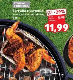 Kaufland Stojsko z obsługą Skrzydła z kurczaka w marynacie paprykowej oferta