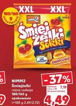 Kaufland Nimm2 Śmiejżelki różne rodzaje oferta