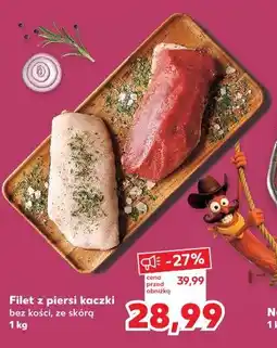 Kaufland Filet z piersi kaczki bez kości, ze skórą oferta