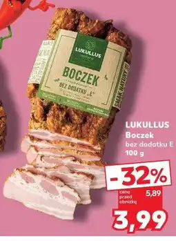 Kaufland LUKULLUS Boczek bez dodatku E oferta