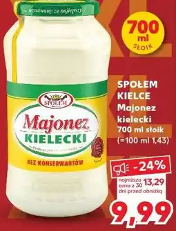 Kaufland Społem Kielce Majonez kielecki oferta