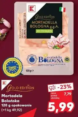 Kaufland K-Gold Edition Mortadela Bolońska oferta