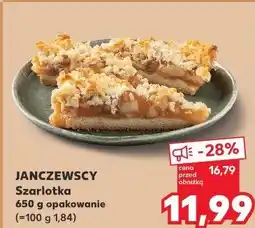 Kaufland JANCZEWSCY Szarlotka oferta