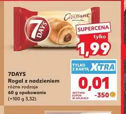 Kaufland 7DAYS Rogal z nadzieniem oferta