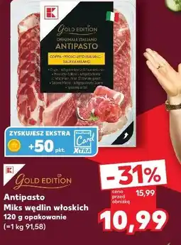 Kaufland K-Gold Edition Antipasto Miks wędlin włoskich oferta