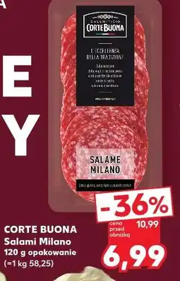 Kaufland Corte Buona Salami Milano oferta