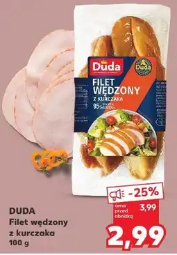 Kaufland Duda Filet wędzony z kurczaka oferta