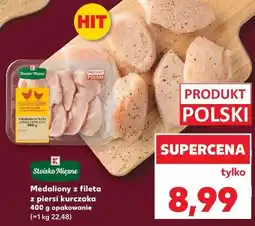 Kaufland Stoisko Mięsne Medaliony z fileta z piersi kurczaka oferta