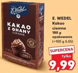 Kaufland E. Wedel Kakao ciemne z Ghany oferta