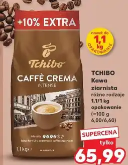 Kaufland Kawa ziarnista Tchibo Caffè Crema oferta