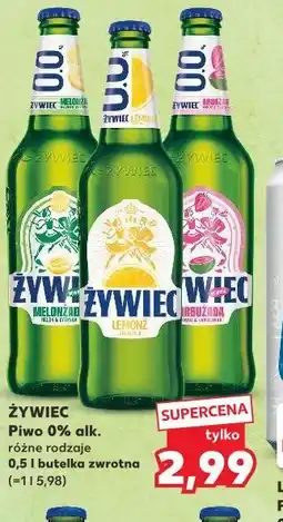 Kaufland Żywiec Piwo 0% alk. różne rodzaje oferta