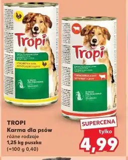 Kaufland Tropi Karma dla psów oferta