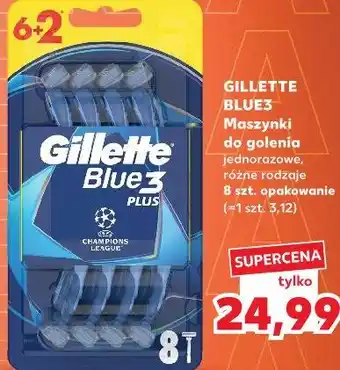 Kaufland Gillette Blue3 Maszynki do golenia jednorazowe oferta