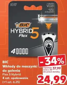 Kaufland Bic Hybrid 5 Flex Wkłady do maszynki do golenia oferta