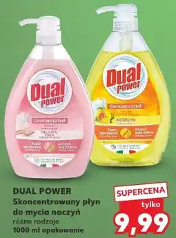 Kaufland Dual Power Skoncentrowany płyn do mycia naczyń różne rodzaje oferta