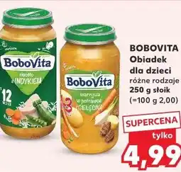 Kaufland Bobovita Obiadek dla dzieci różne rodzaje oferta