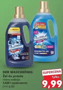 Kaufland Der Waschkönig Żel do prania różne rodzaje oferta