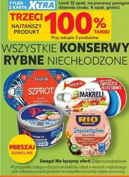 Kaufland Wszystkie konserwy rybne niechłodzone oferta