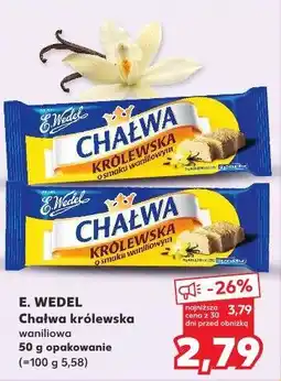 Kaufland E. Wedel Chałwa królewska waniliowa oferta