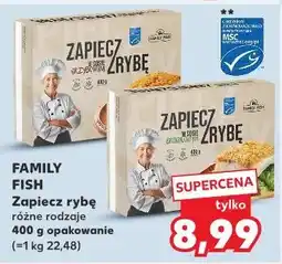 Kaufland FAMILY FISH Zapiecz rybę oferta