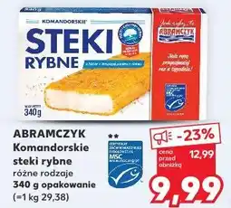 Kaufland ABRAMCZYK Komandorskie steki rybne oferta