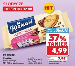 Kaufland Krakuski Ciastka różne rodzaje oferta