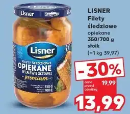 Kaufland Lisner Filety śledziowe opiekane oferta