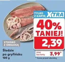 Kaufland Śledzie po gryfińsku oferta