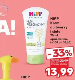 Kaufland HIPP Krem do twarzy i ciała oferta