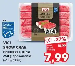Kaufland Vici Snow Crab Paluszki surimi oferta