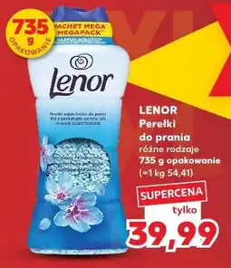 Kaufland Lenor Perełki do prania oferta